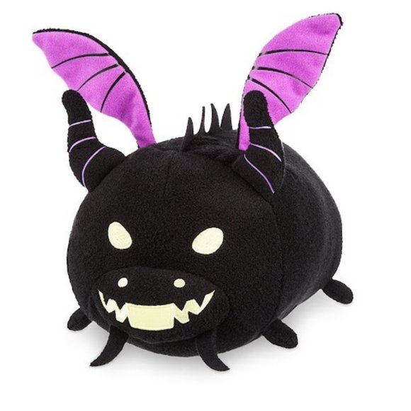 Disney Store Sleeping Beauty Villain Maleficent Medium Tsum Tsum Plush - Picture 1 of 9